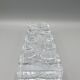 Moulded glass soliflore vase - Ingrid Glashette - 1970s