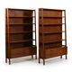 Pair of Conical Bookshelves by Poul M. Volther 1960s