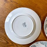 Set of 12 Saint Amand plates