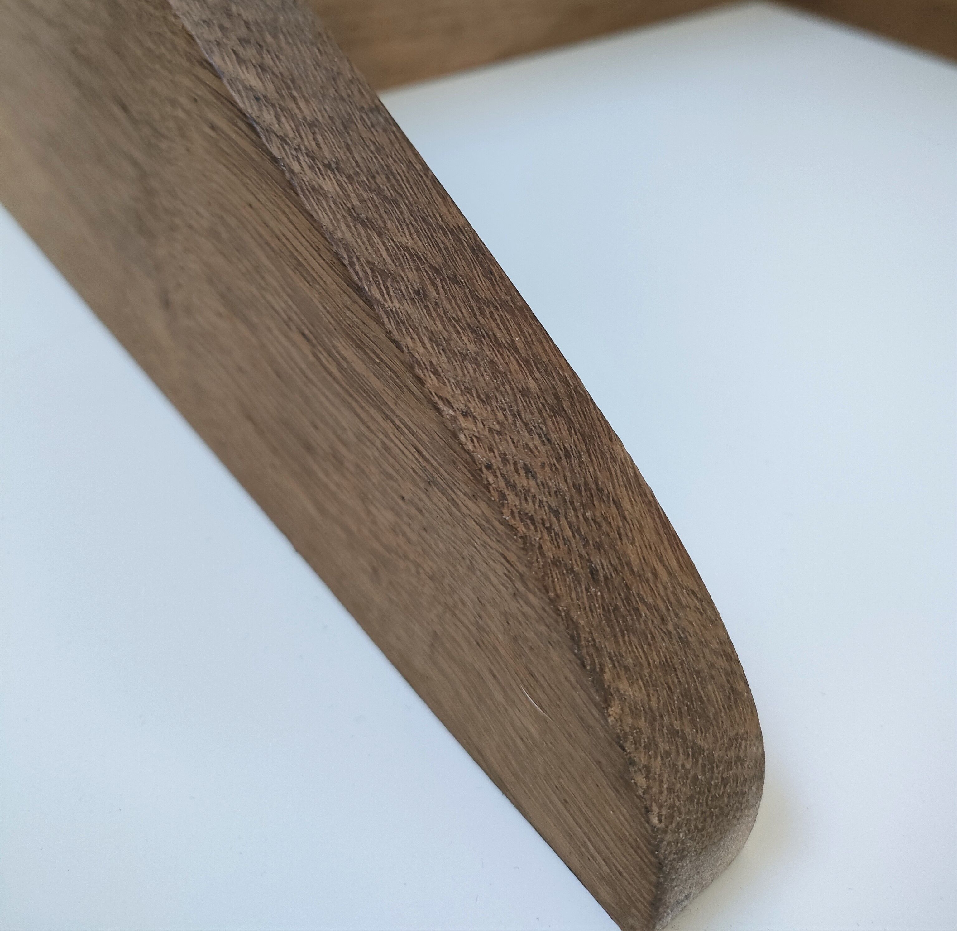 Shelf solid oak patinated years 50-60 years