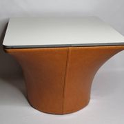 Table basse Space Age Mushroom, design vintage des années 60, 48 cm