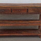 Old wooden console