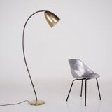 Modernist Paavo Tynell style floor lamp.