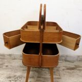 Scandinavian sewing basket