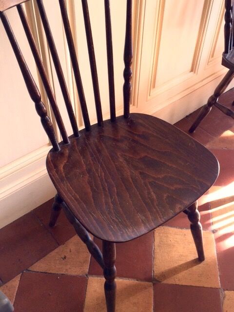 Set of six chairs Baumann model Tacoma