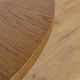 Mid-Century Oak Modern Round Dining Table, Denmark, 1970s