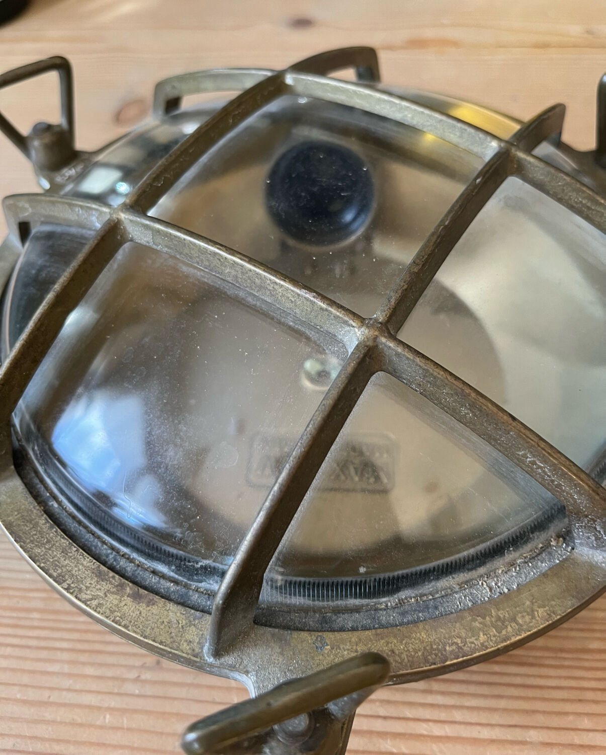 Outdoor wall lamp marine porthole