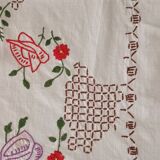 Nappe brodée