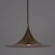 Vintage Semi Pendant Lamp by Fog & Mørup, 47 cm, Danish Mid-Century Design,