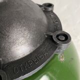 Old industrial hanging lamp