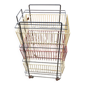 Sixties storage trolley