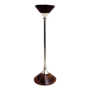 Scandinavian candle holder diabolo shape 1970