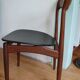 Pair of chairs scandinavian Henry Walter Klein for Bramin