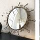 Brass witch mirror