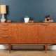Retro Teak 1960s Short Mcintosh of Kirkcaldy Dunvegan Sideboard Tom Robertson