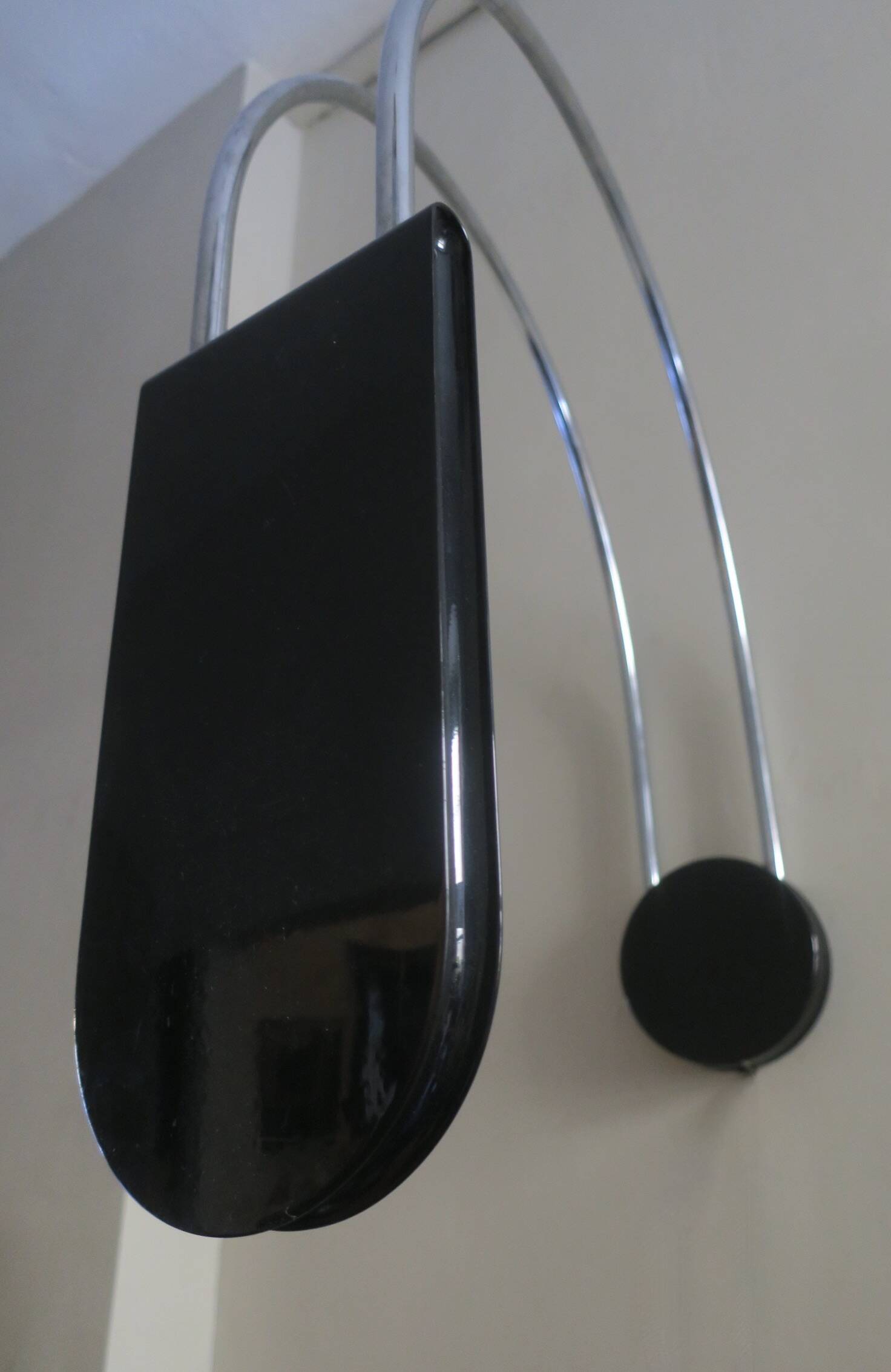 Mid century arc ceiling or wall light by Bruno Gecchelin, Italy 1970s