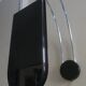 Mid century arc ceiling or wall light by Bruno Gecchelin, Italy 1970s
