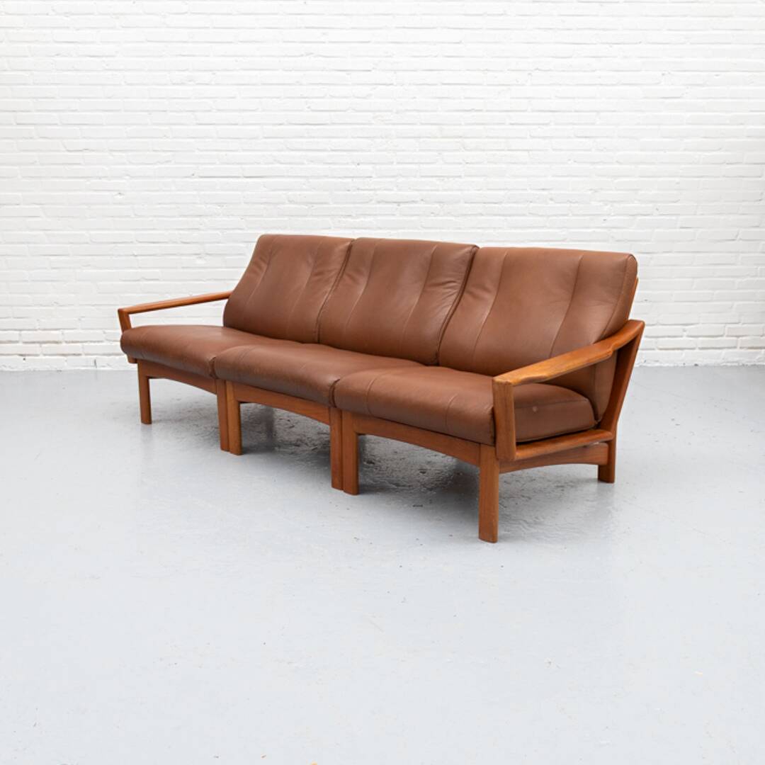 Danish Three-seater Sofa by Glostrup 1960s