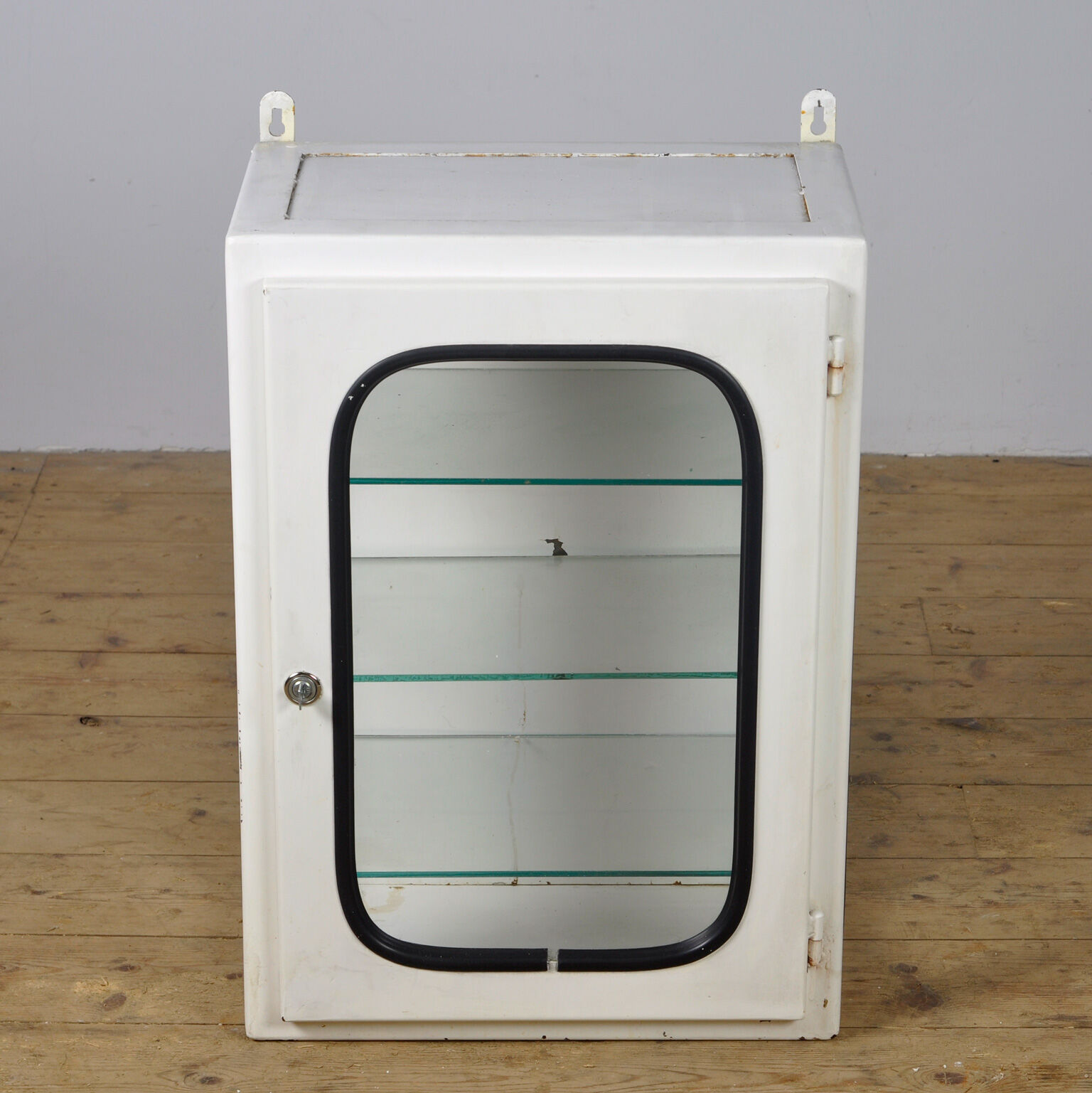 Vintage hospital medicine cabinet, 1970s