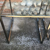 Glass nesting coffee tables