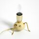 Beautiful very rare original Mid Century Modern brass tripod table lamp