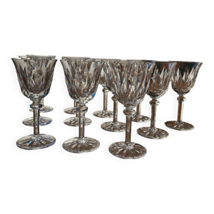 Verres à vin en cristal - saint
