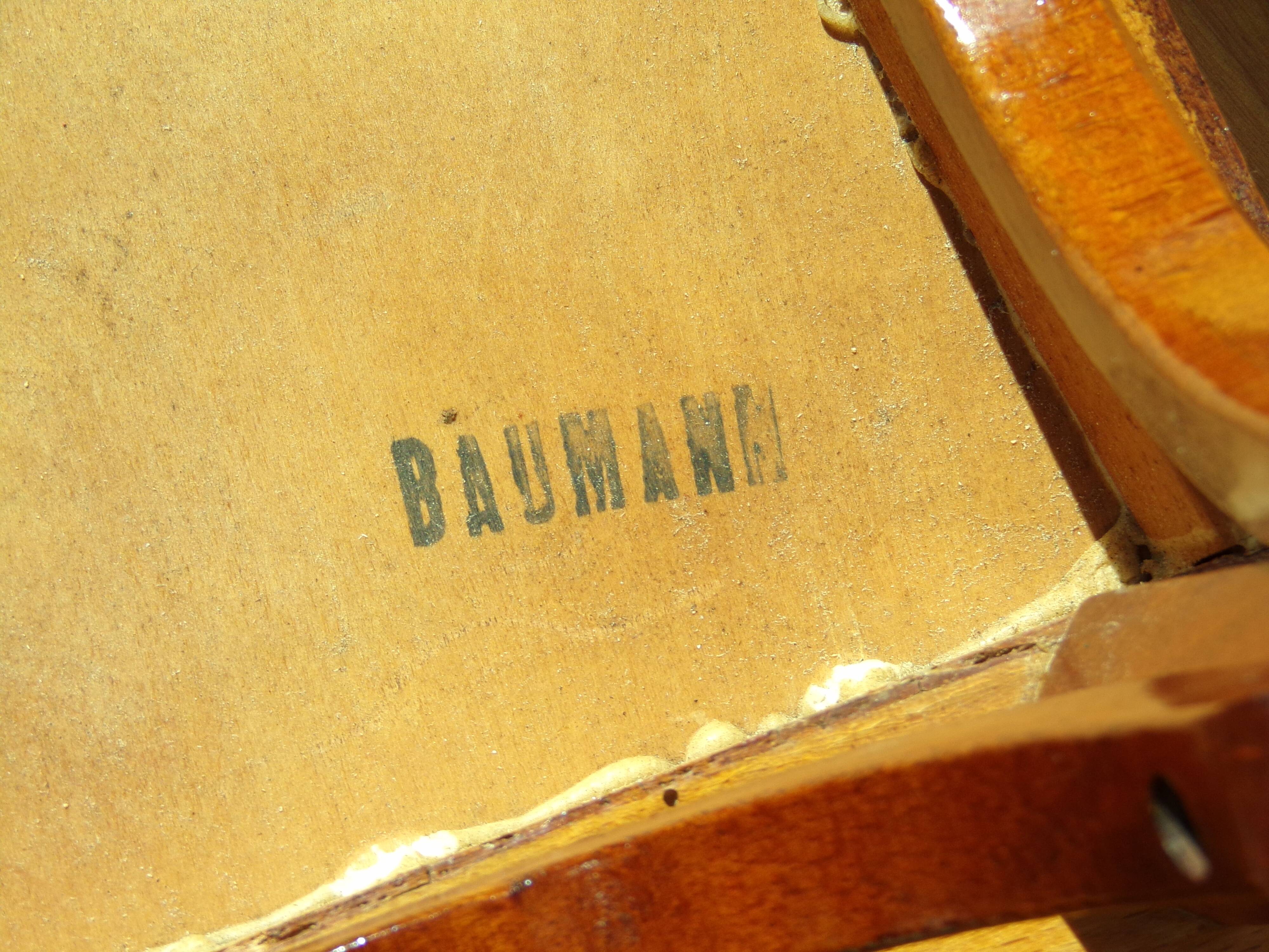 Set of 4 Baumann bistro chairs