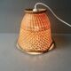 Woven wicker suspension, 70s