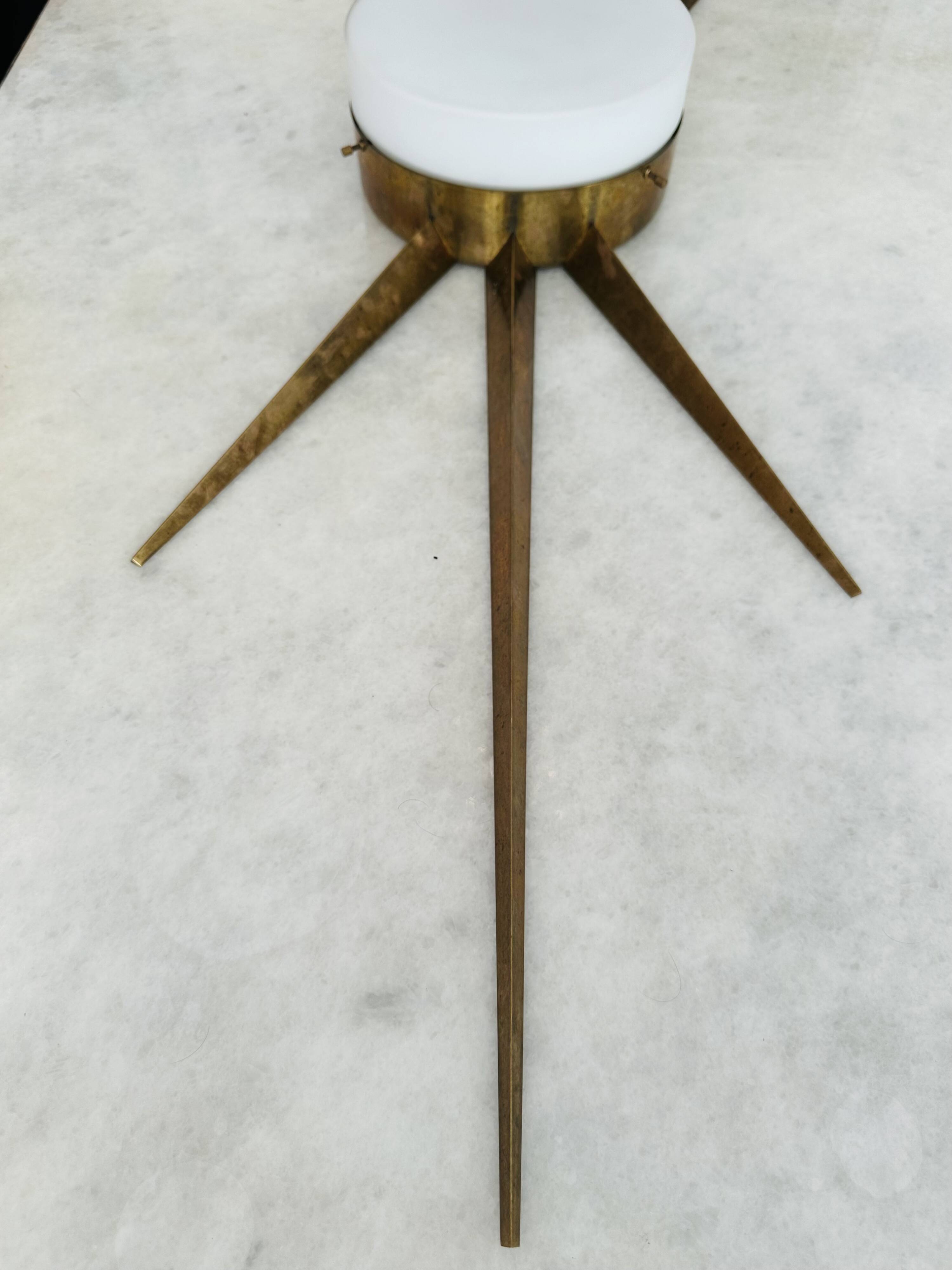 Gio Ponti Sun ceiling light produced by Arredoluce