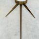 Gio Ponti Sun ceiling light produced by Arredoluce
