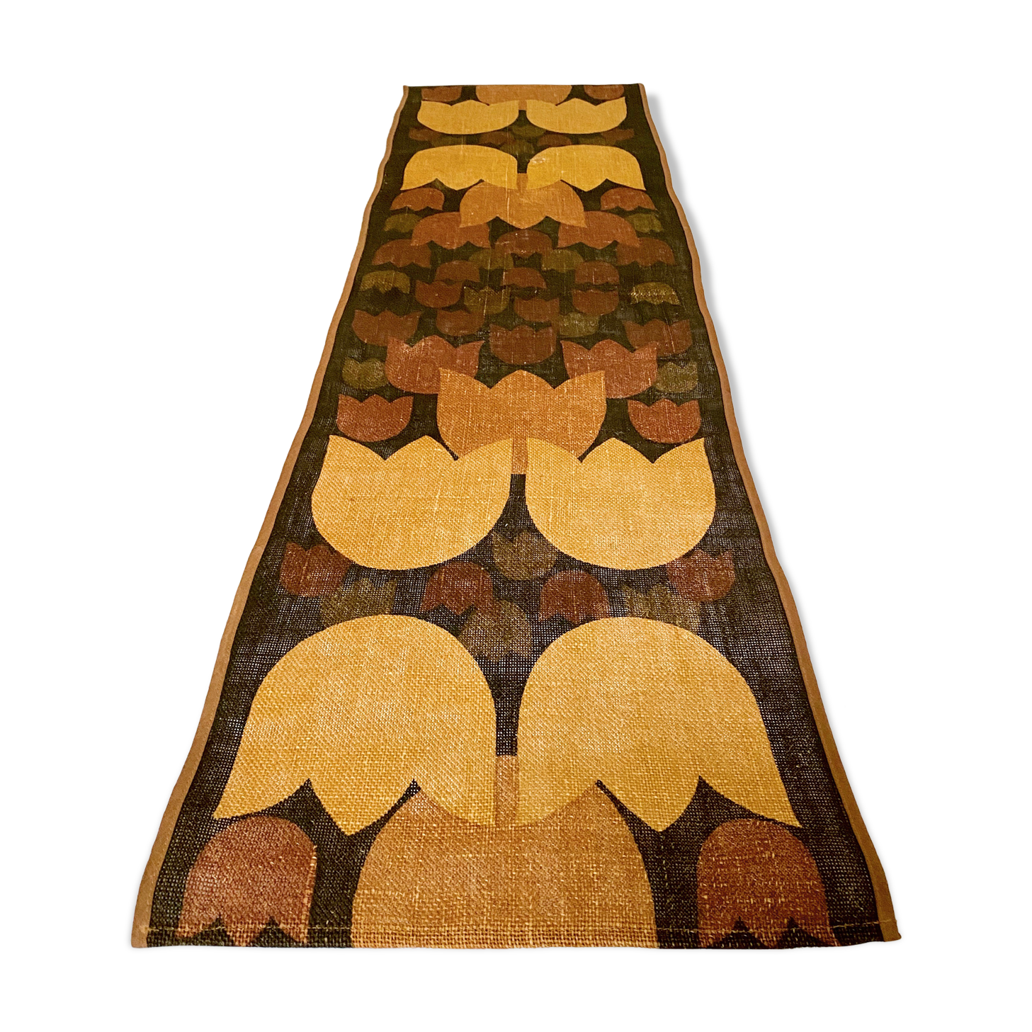 Vintage Scandinavian table runner 70