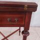 Game table in mahogany late 19th
