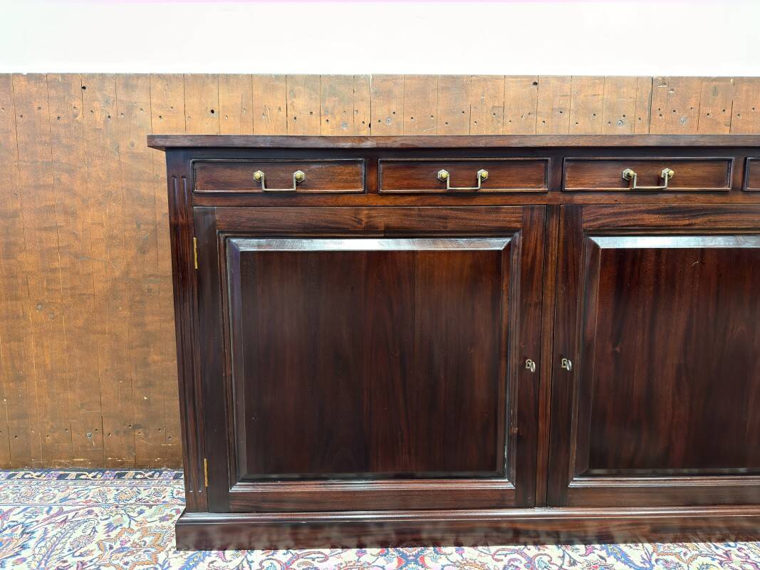 Classic English Office Cabinet Sideboard