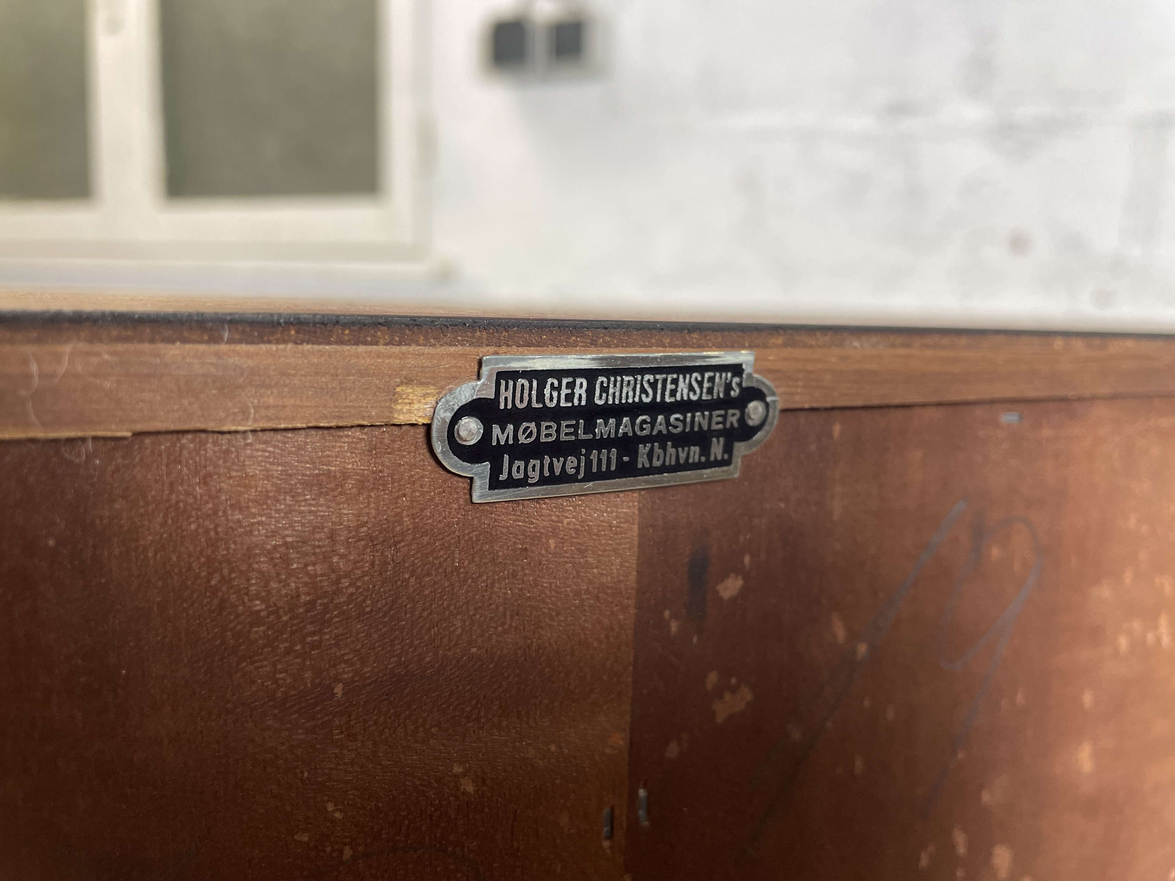 Vintage Scandinavian rosewood bookcase by Poul Hundevad, 60s