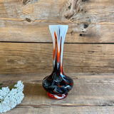Opaque glass vase