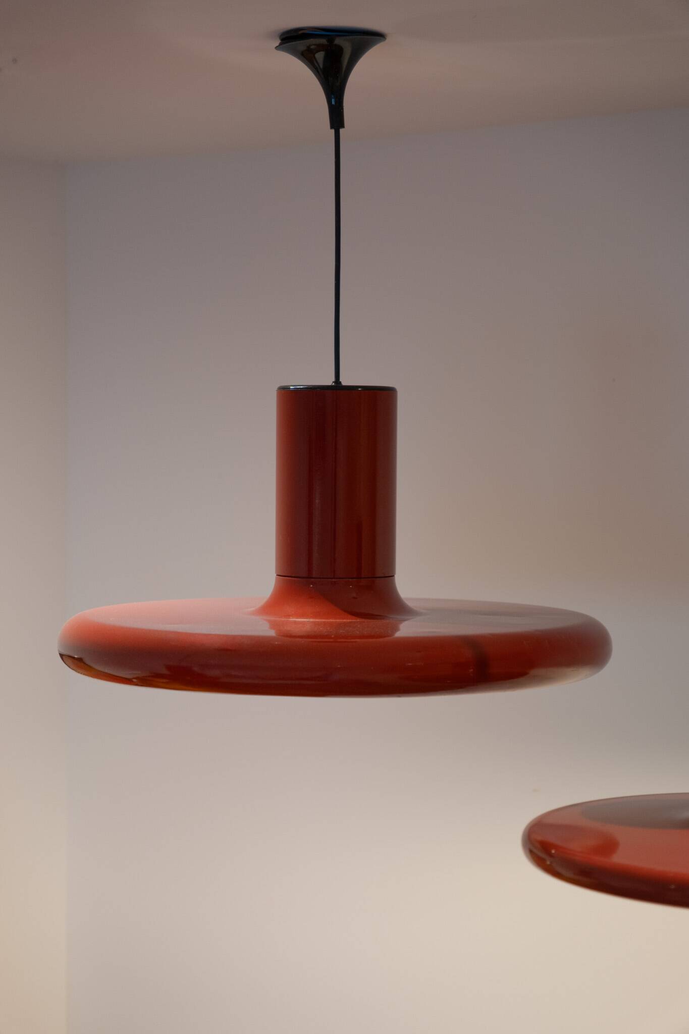 Three Pendolita-Lita pendant lights, 1960s