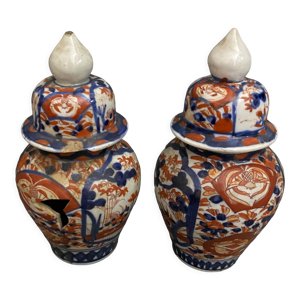 Paire de vases d'Imari Japon Pots