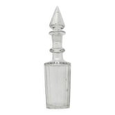 E8S carved glass carafe in Biedermeier style
