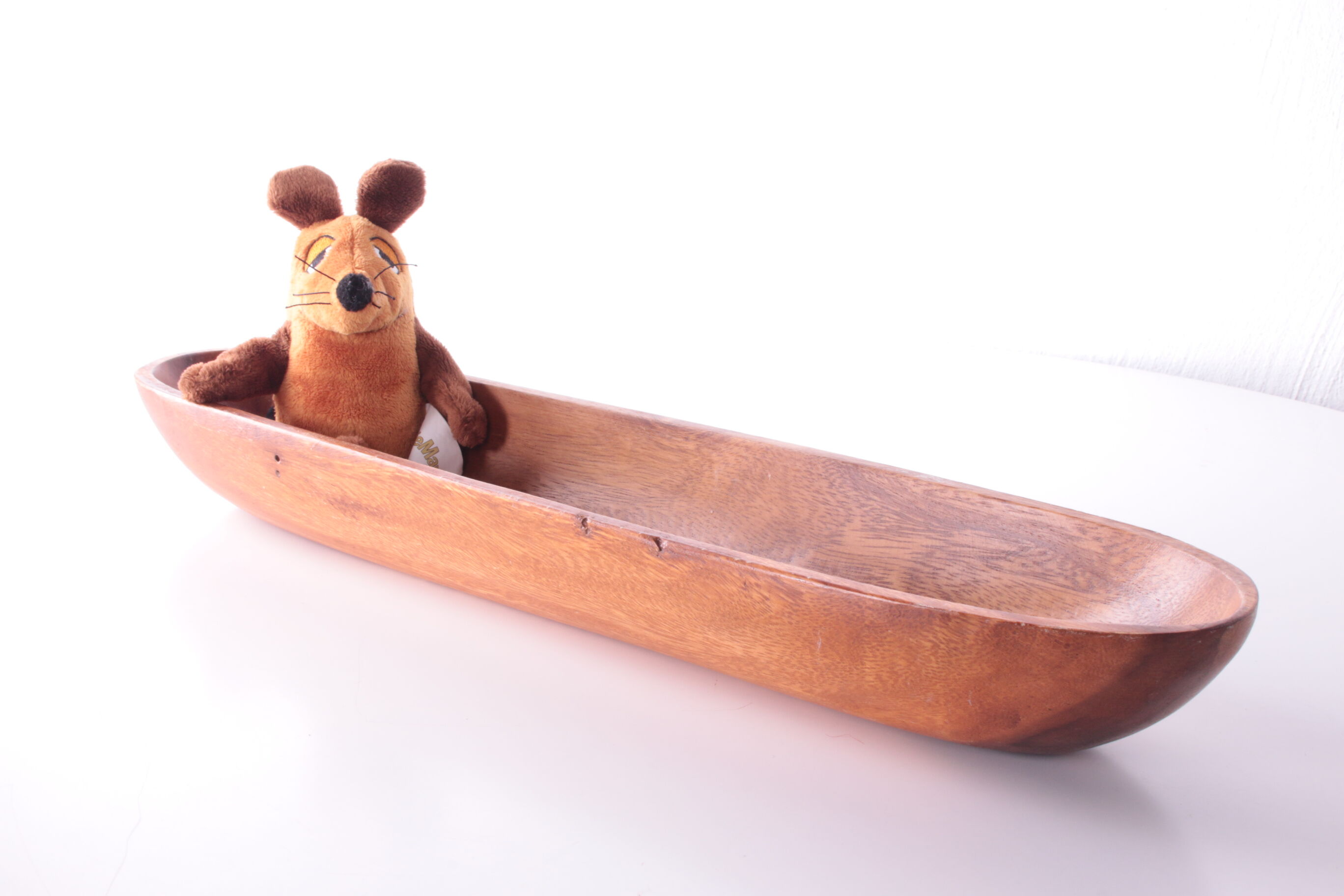 Plat à pain en teck vintage des années 1960 fabriqué au Danemark