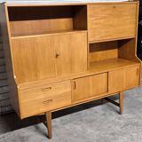 Vintage Scandinavian teak enfilade from the 1960s by Samcom.