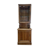 Buffet / Vitrine en noyer Napoléon III
