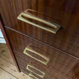 Commode vintage 4 tiroirs années 60