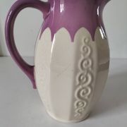 Pichet Villeroy & Boch Mettlach Ehrang, cream and plum
