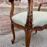 Small neo-classical castle bench LOUIS XV style 1920
