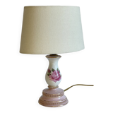 Italian Florentine Porcelain Lamp
