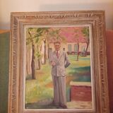 Canvas signed J.Blondeel