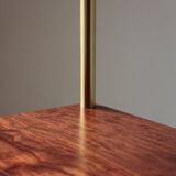 Illuminated Room Divider - Rosewood & Brass