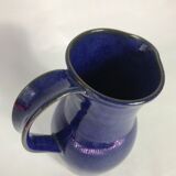 Blue pitcher