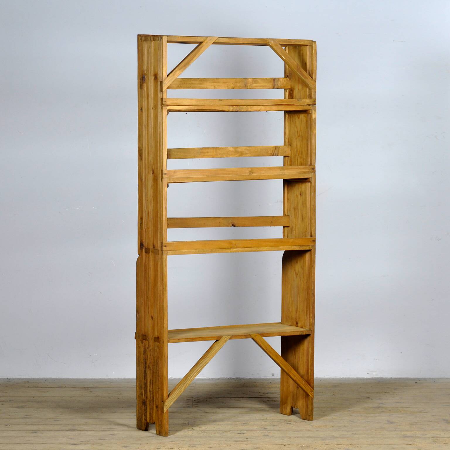 Open pine cabinet, circa 1930