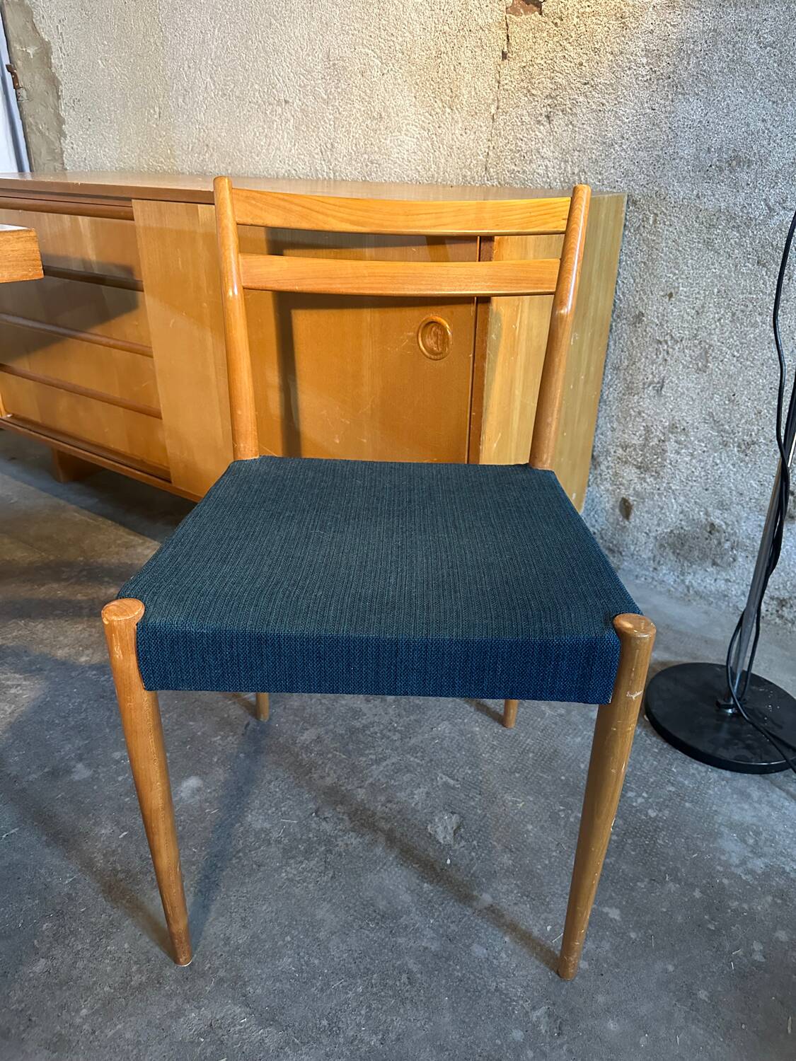 Pair of vintage MÖBEL Tiefel chairs